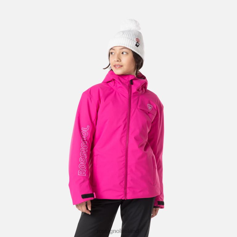 Rossignol Tops Juniors Ski Jacket Orchidpink 62R6R1195