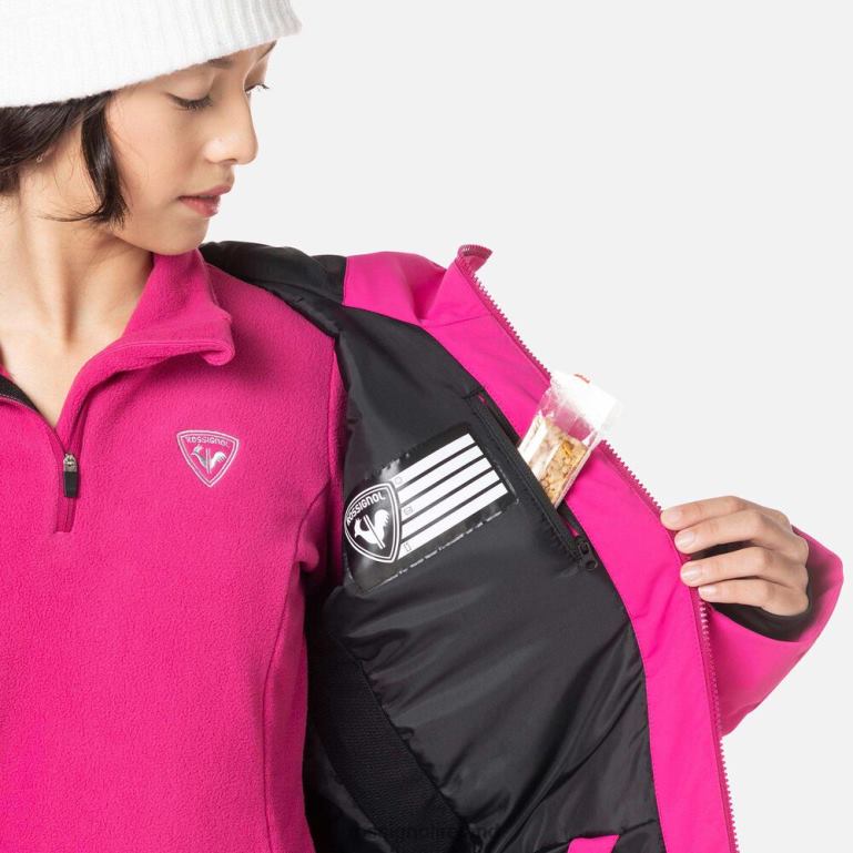 Rossignol Tops Juniors Ski Jacket Orchidpink 62R6R1195
