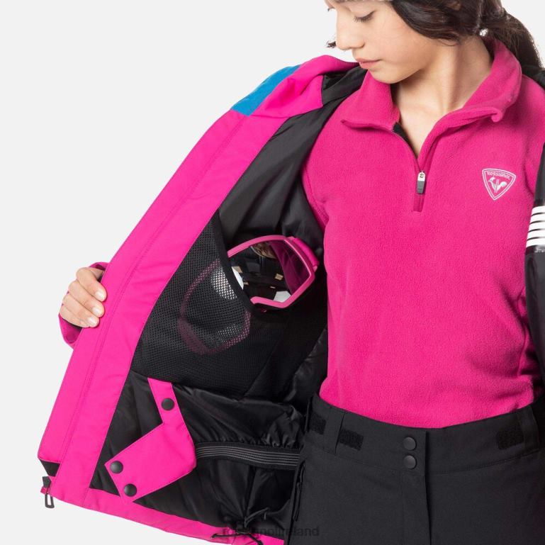 Rossignol Tops Juniors Ski Jacket Orchidpink 62R6R1195