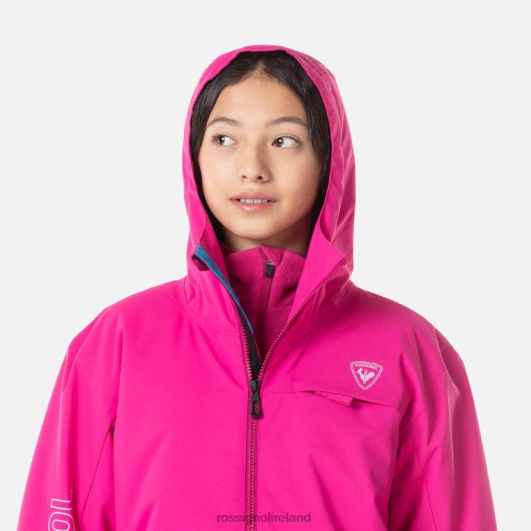Rossignol Tops Juniors Ski Jacket Orchidpink 62R6R1195
