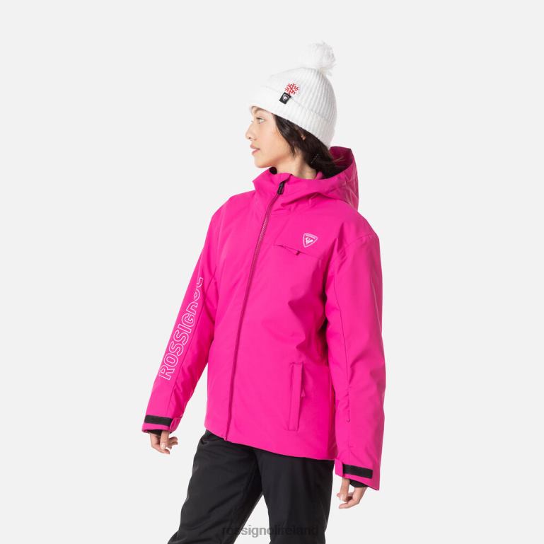 Rossignol Tops Juniors Ski Jacket Orchidpink 62R6R1195