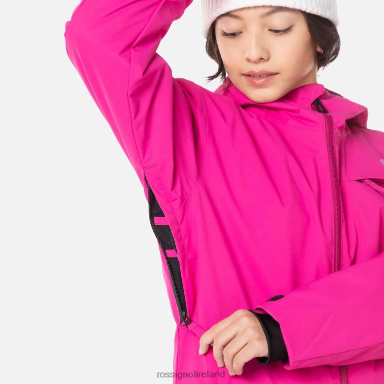 Rossignol Tops Juniors Ski Jacket Orchidpink 62R6R1195