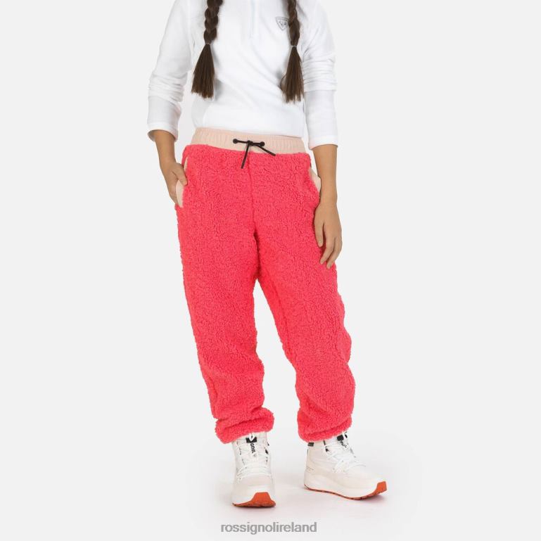 Rossignol Bottoms Juniors Fleece Pants Pinklift 62R6R1156