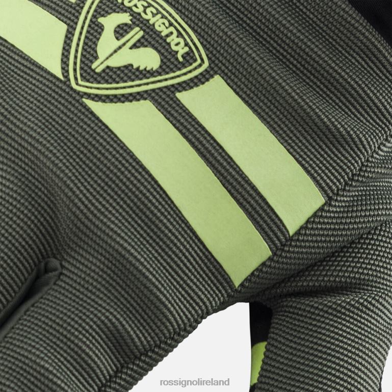 Rossignol Accessories Men Full-Finger Mountain Bike Gloves Ebonygreen 62R6R38