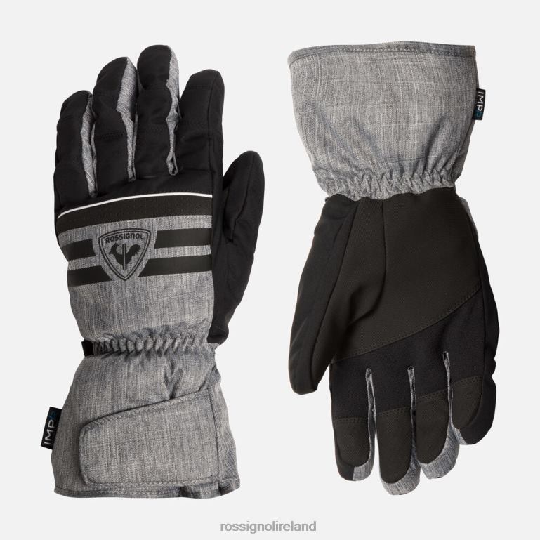 Rossignol Accessories Men Tech Waterproof Ski Gloves Heathergrey 62R6R508