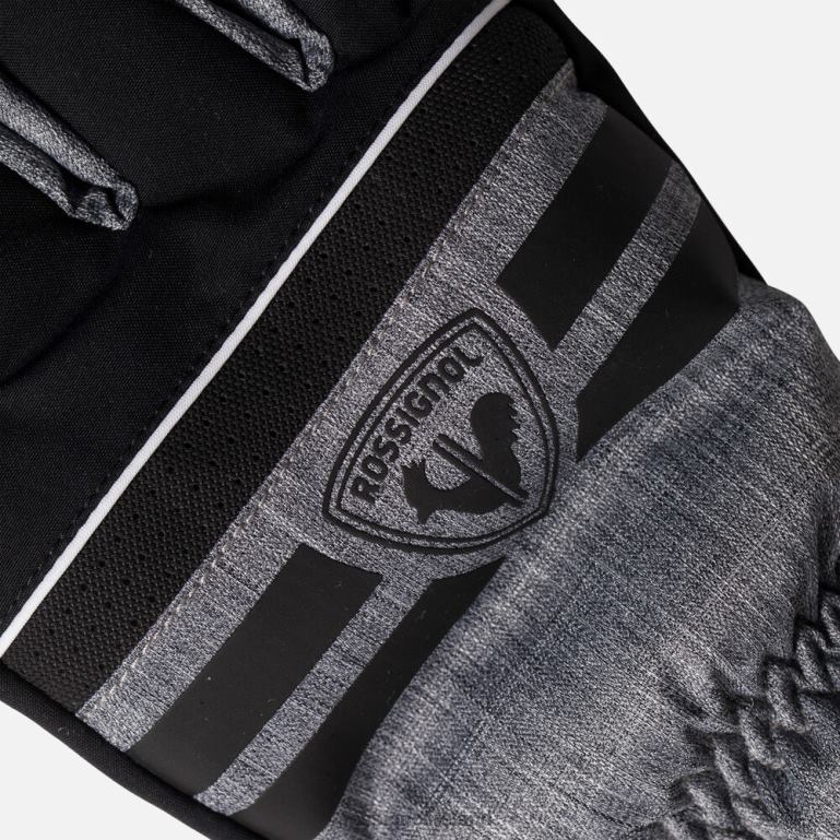 Rossignol Accessories Men Tech Waterproof Ski Gloves Heathergrey 62R6R508