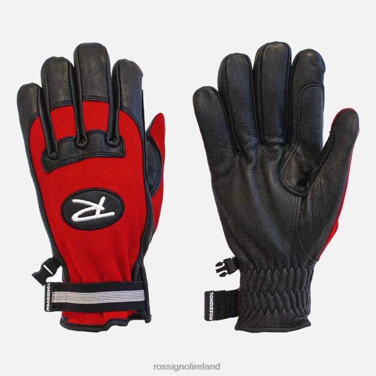 Rossignol Accessories Men Throwback Glove BLACK/RED 62R6R294