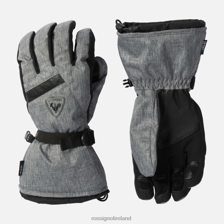 Rossignol Accessories Men Type Waterproof Gloves Heathergrey 62R6R662