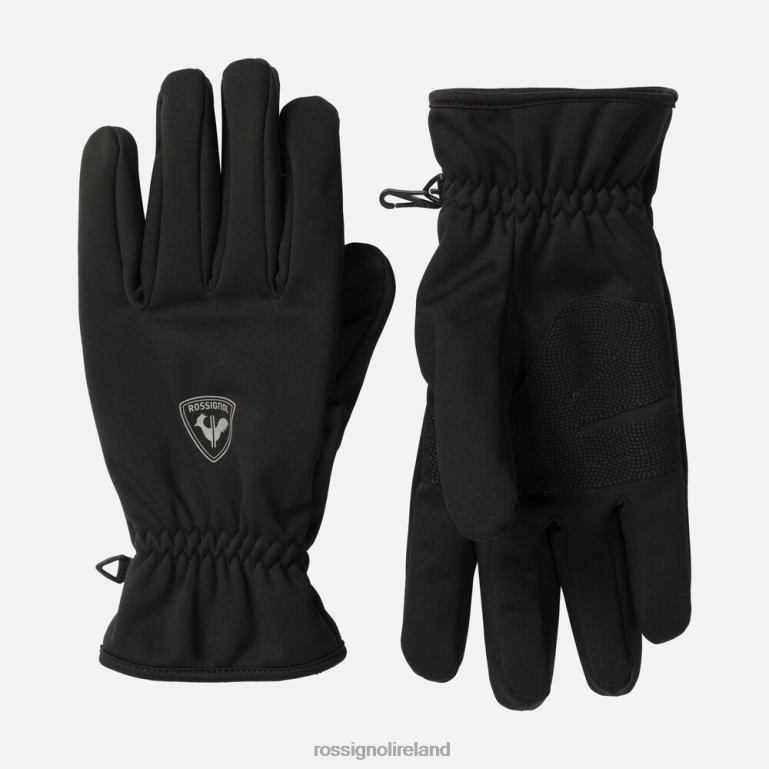 Rossignol Accessories Men Xc Softshell Gloves Black 62R6R653