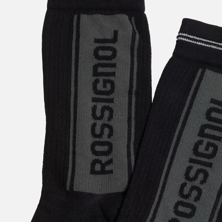 Rossignol Accessories Men Crew Sport Socks Black 62R6R23