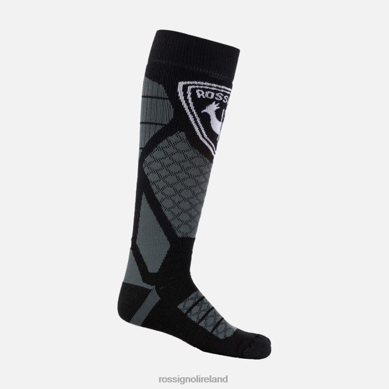 Rossignol Accessories Men Wool And Silk Ski Socks Black 62R6R43