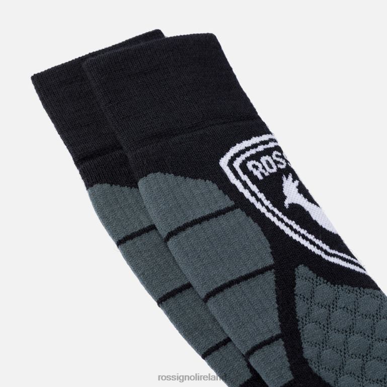 Rossignol Accessories Men Wool And Silk Ski Socks Black 62R6R43