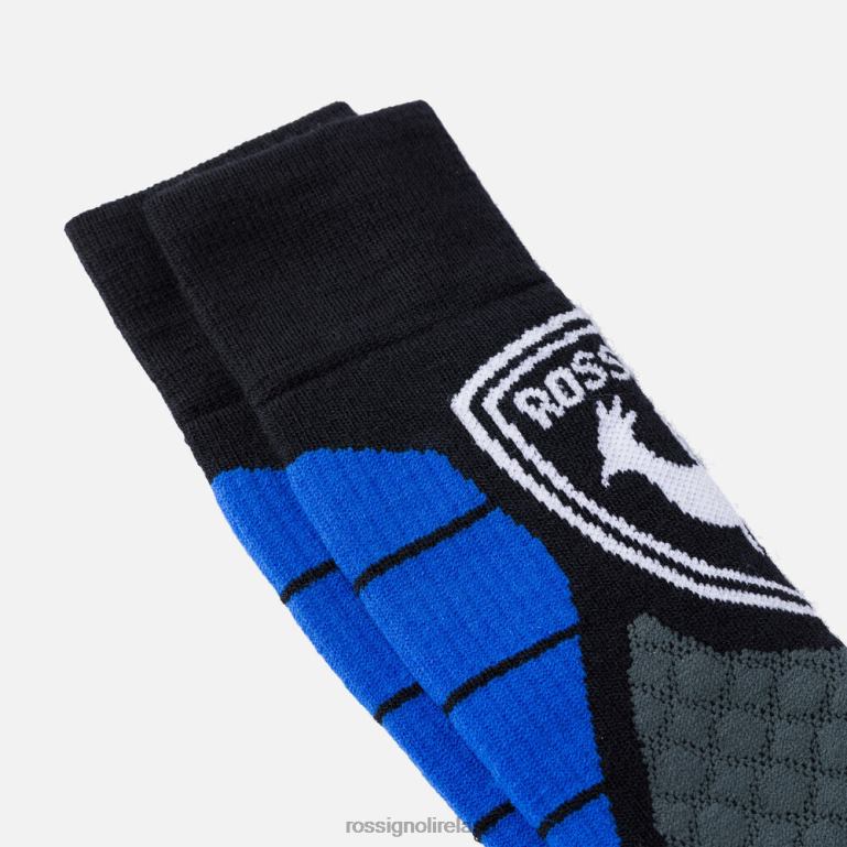 Rossignol Accessories Men Wool And Silk Ski Socks Bluek 62R6R597