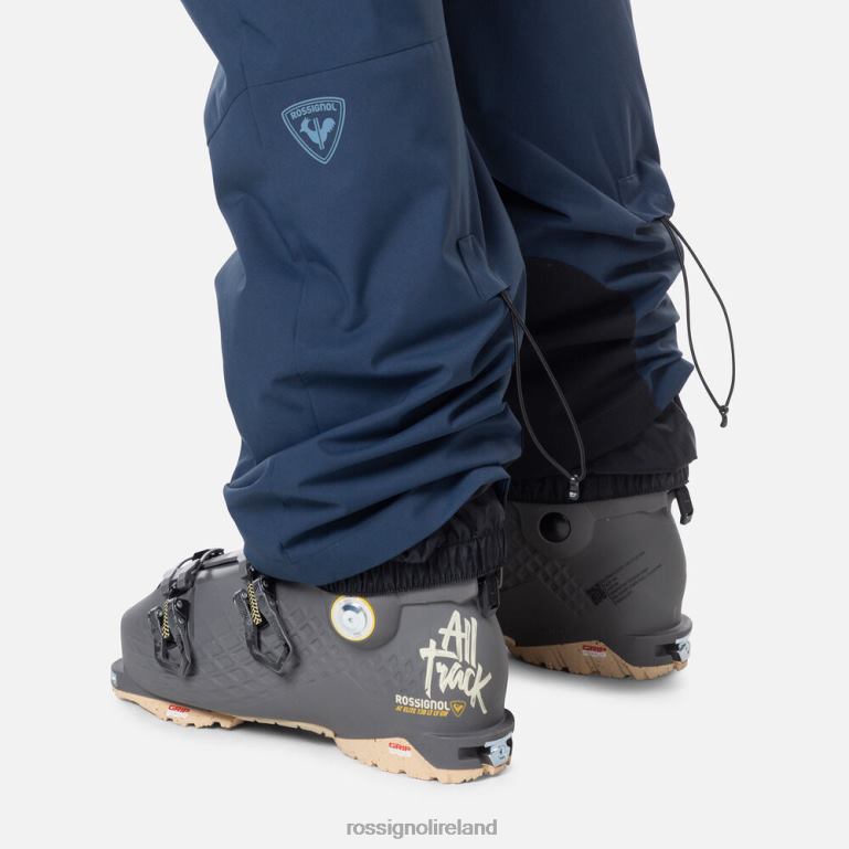 Rossignol Bottoms Men Relaxed Bib Pants Darknavy 62R6R363