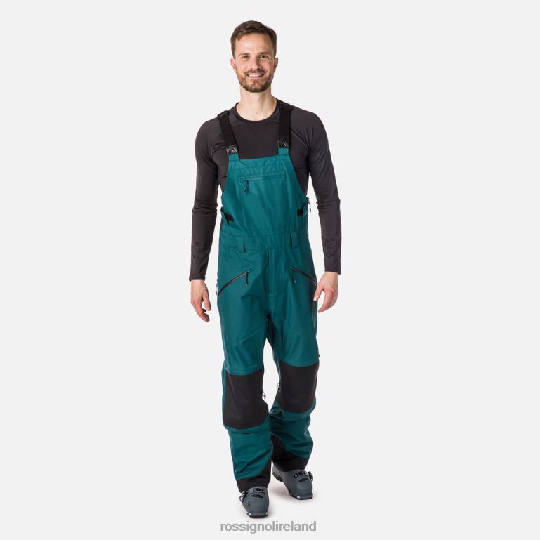 Rossignol Bottoms Men Skpr Three-Layer Bib Pants Deep Teal 62R6R586