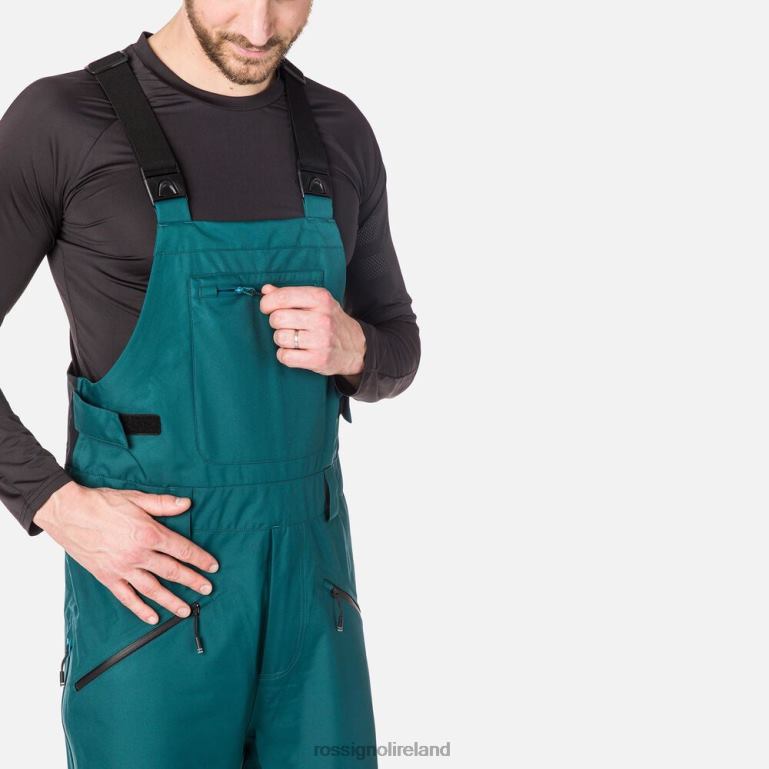 Rossignol Bottoms Men Skpr Three-Layer Bib Pants Deep Teal 62R6R586