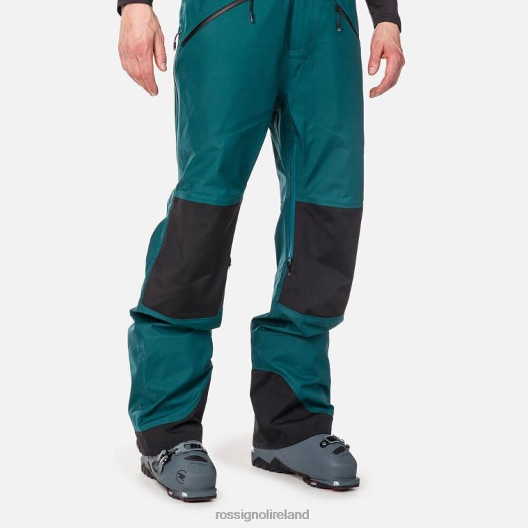 Rossignol Bottoms Men Skpr Three-Layer Bib Pants Deep Teal 62R6R586