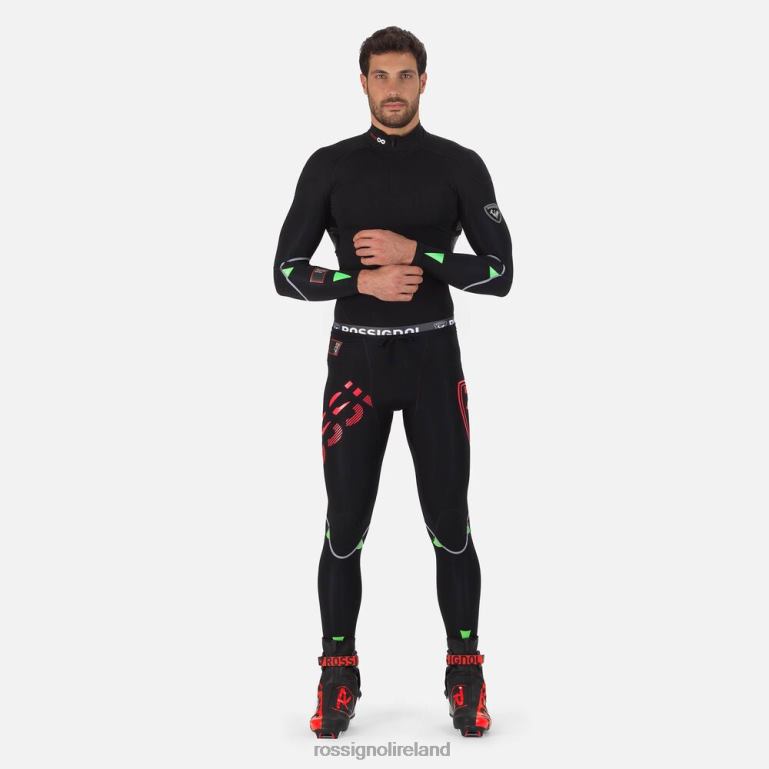Rossignol Bottoms Men Infini Compression Race Tights Neonred 62R6R649