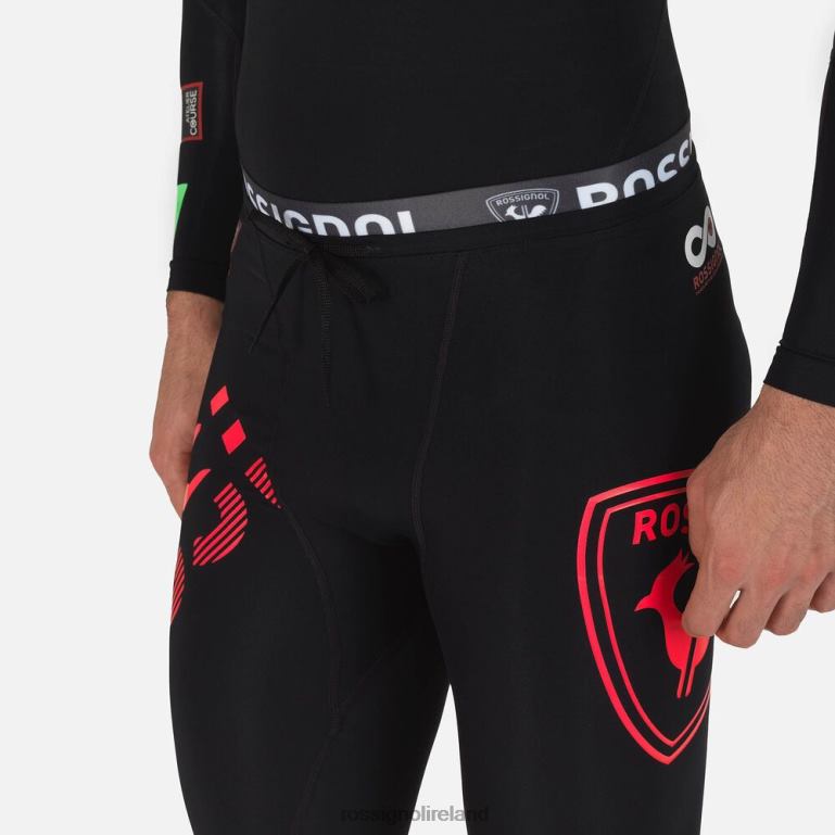 Rossignol Bottoms Men Infini Compression Race Tights Neonred 62R6R649