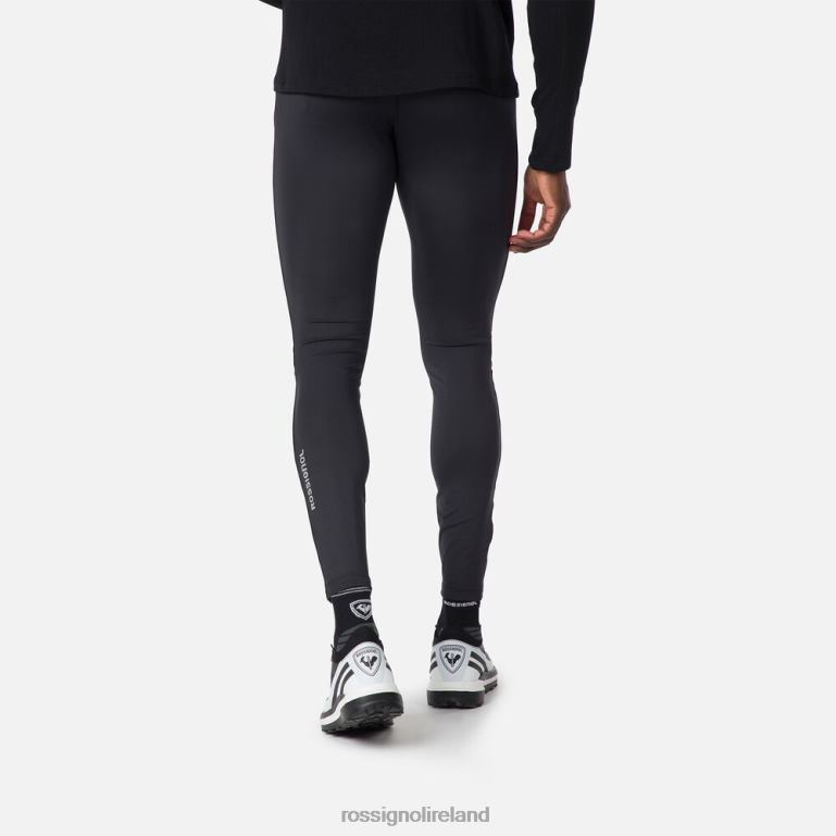 Rossignol Bottoms Men Lightweight Breathable Running Tights Black 62R6R446