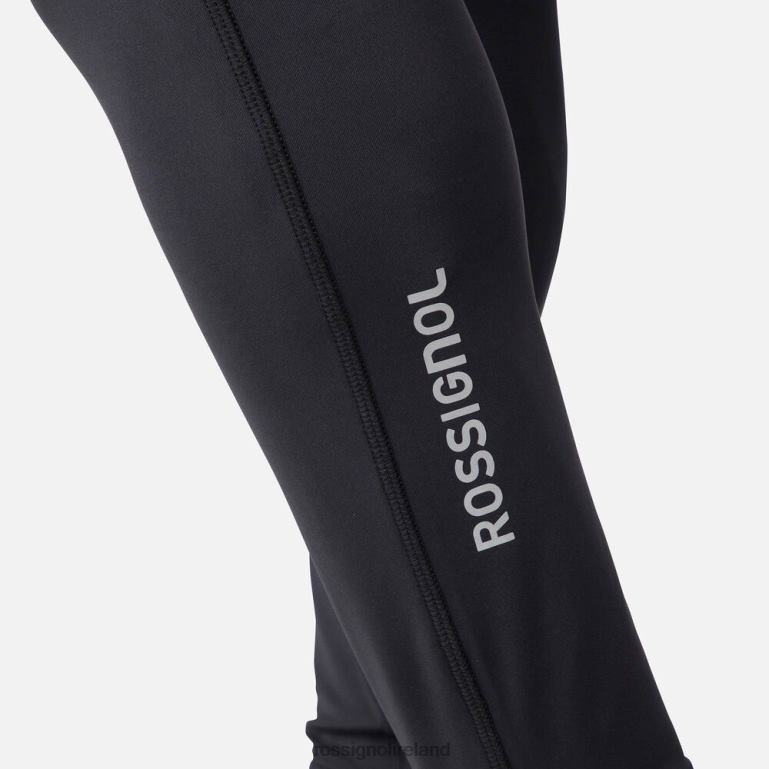 Rossignol Bottoms Men Lightweight Breathable Running Tights Black 62R6R446