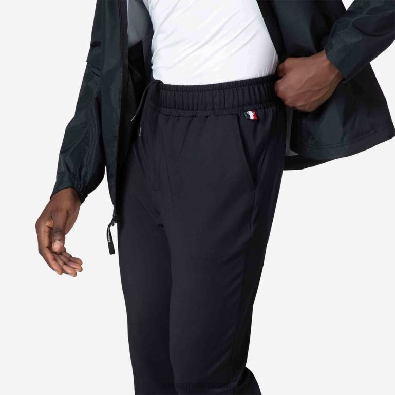 Rossignol Bottoms Men Running Pants Black 62R6R73