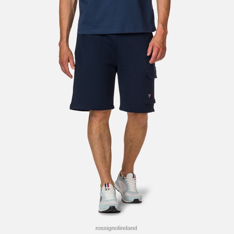 Rossignol Bottoms Men Cotton Comfortable Shorts Dark Navy 62R6R132