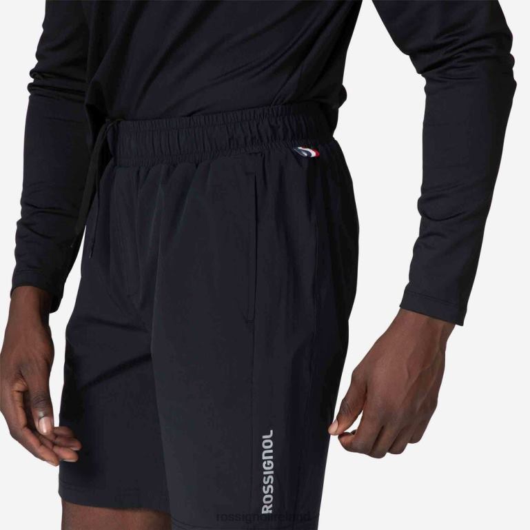 Rossignol Bottoms Men Lightweight Shorts Black 62R6R2