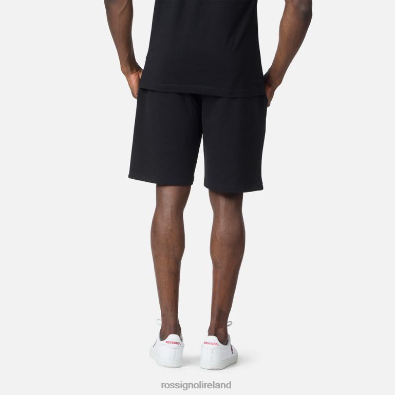 Rossignol Bottoms Men Logo Cotton Shorts Black 62R6R459