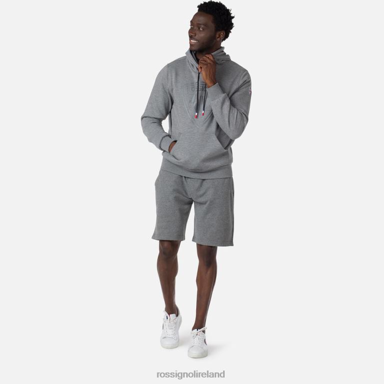 Rossignol Bottoms Men Logo Cotton Shorts Heathergrey 62R6R498