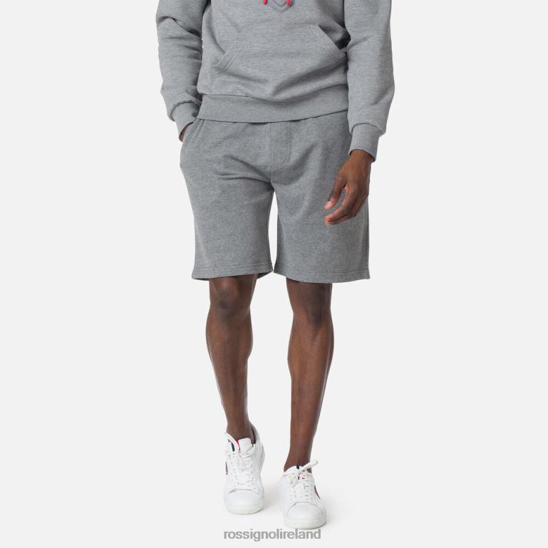 Rossignol Bottoms Men Logo Cotton Shorts Heathergrey 62R6R498