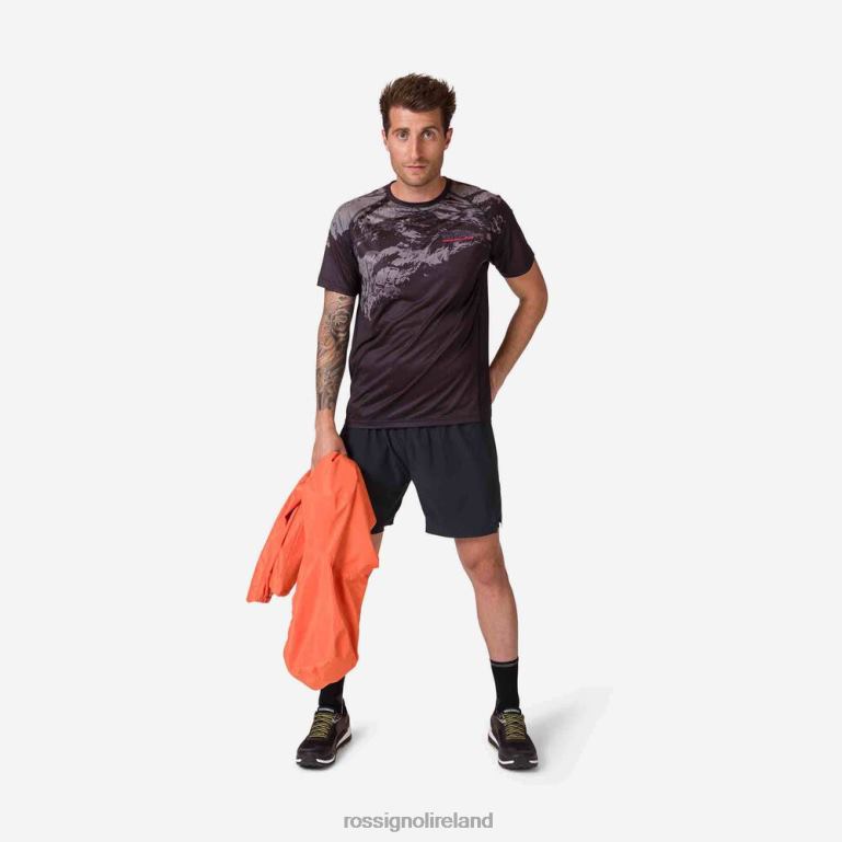 Rossignol Bottoms Men Trail Running Shorts Black 62R6R135