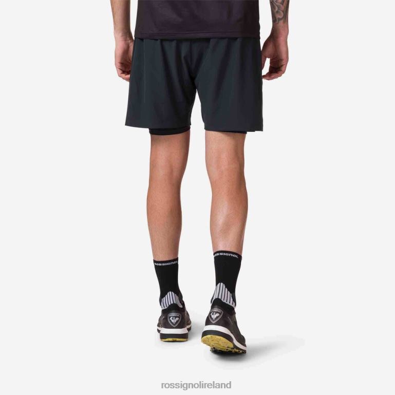 Rossignol Bottoms Men Trail Running Shorts Black 62R6R135