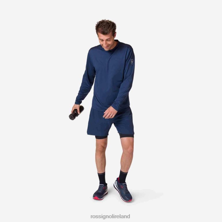 Rossignol Bottoms Men Trail Running Shorts Dark Navy 62R6R126