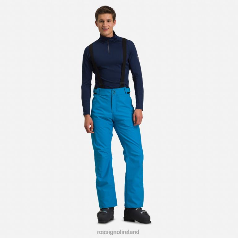 Rossignol Bottoms Men Ski Pants Blue 62R6R243