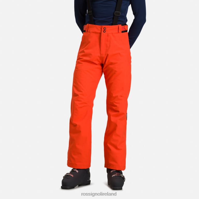 Rossignol Bottoms Men Ski Pants Oxyorange 62R6R165