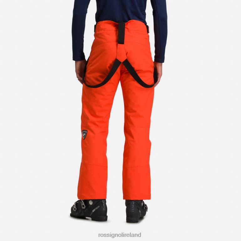 Rossignol Bottoms Men Ski Pants Oxyorange 62R6R165