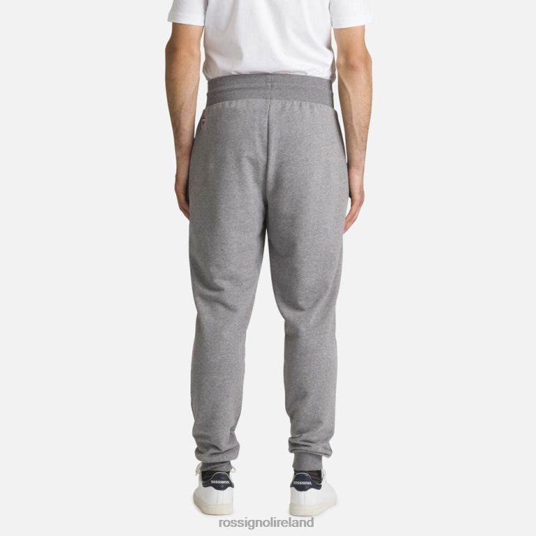 Rossignol Bottoms Men Logo Cotton Sweatpants Heathergrey 62R6R379