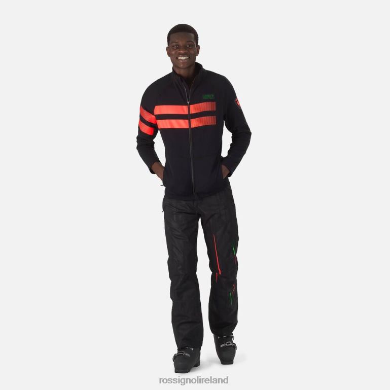 Rossignol Tops Men Hero Clim Fleece Jacket Black 62R6R627