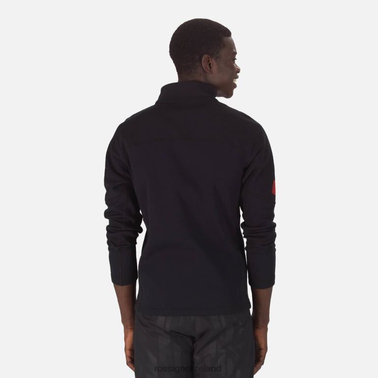 Rossignol Tops Men Hero Clim Fleece Jacket Black 62R6R627