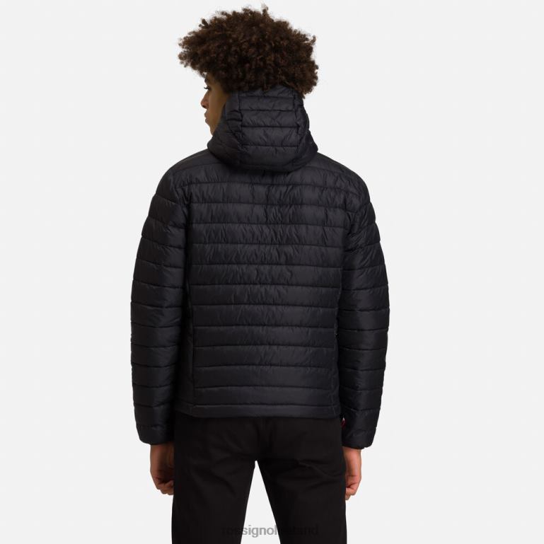 Rossignol Tops Men Hooded Insulated Jacket 180Gr Black 62R6R272