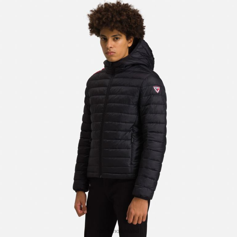 Rossignol Tops Men Hooded Insulated Jacket 180Gr Black 62R6R272