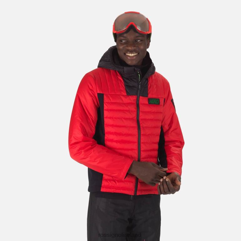 Rossignol Tops Men Hero Hybrid Light Jacket Neon Red 62R6R626
