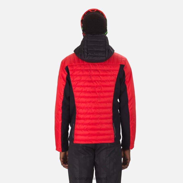 Rossignol Tops Men Hero Hybrid Light Jacket Neon Red 62R6R626