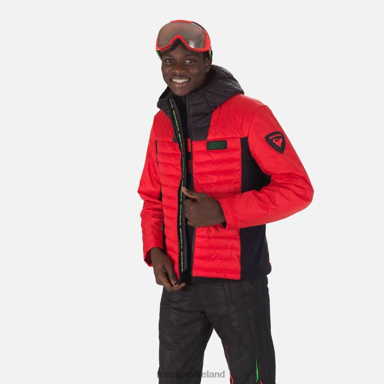 Rossignol Tops Men Hero Hybrid Light Jacket Neon Red 62R6R626