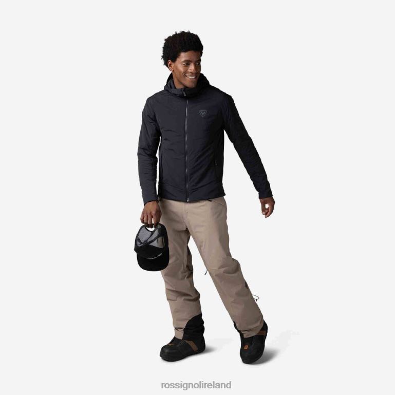 Rossignol Tops Men Opside Hoodie Jacket Black 62R6R205