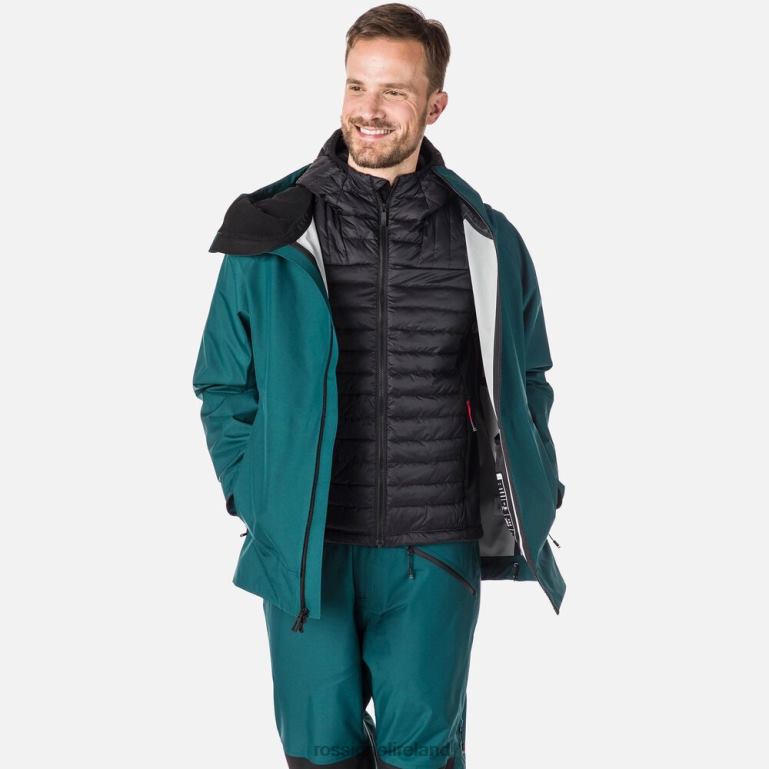 Rossignol Tops Men Skpr Three-Layer Jacket Deepteal 62R6R575