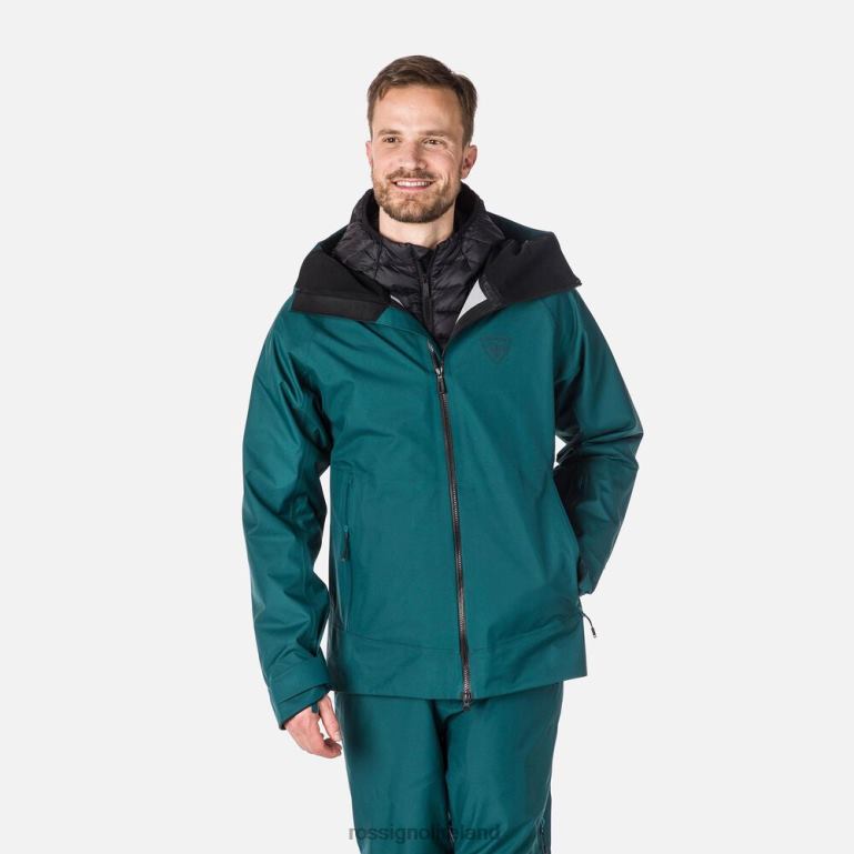 Rossignol Tops Men Skpr Three-Layer Jacket Deepteal 62R6R575