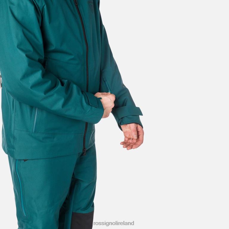 Rossignol Tops Men Skpr Three-Layer Jacket Deepteal 62R6R575