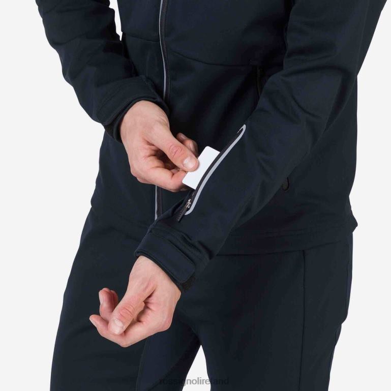 Rossignol Tops Men Soft Shell Jacket Black 62R6R329